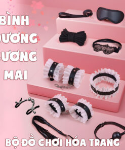 Set Khóa Tay Chân 11 Món Nhật Bản Anime Hầu Gái - Đồ Chơi BDSM