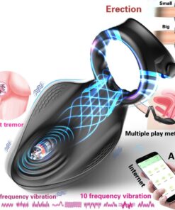 Vòng Rung Tăng Khoái Cảm Nam Nữ Sử Dụng App Điều Khiển